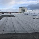 Sanierungsmaßnahmen - Dach kleine Eishalle