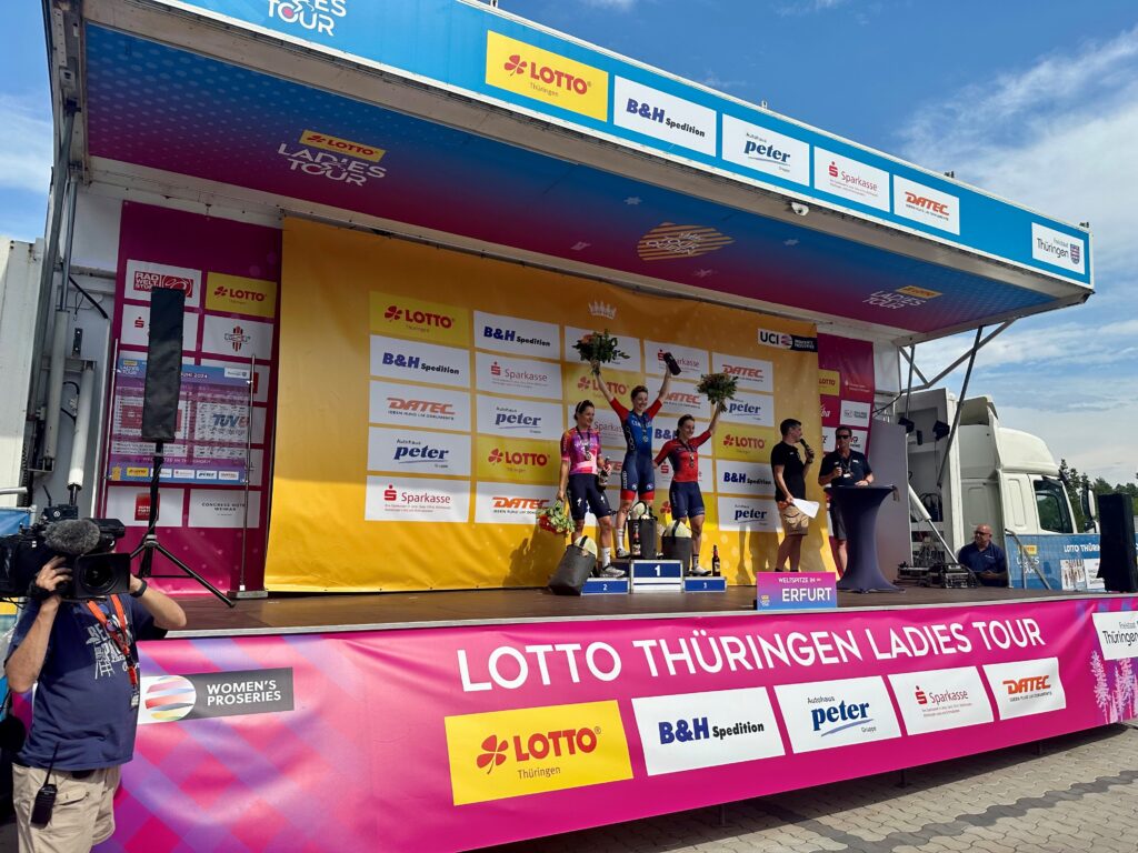 Lotto Thüringen Ladies Tour 2024 – Fidanza siegt auch in Erfurt – Vanpachtenbeke behauptet Spitze