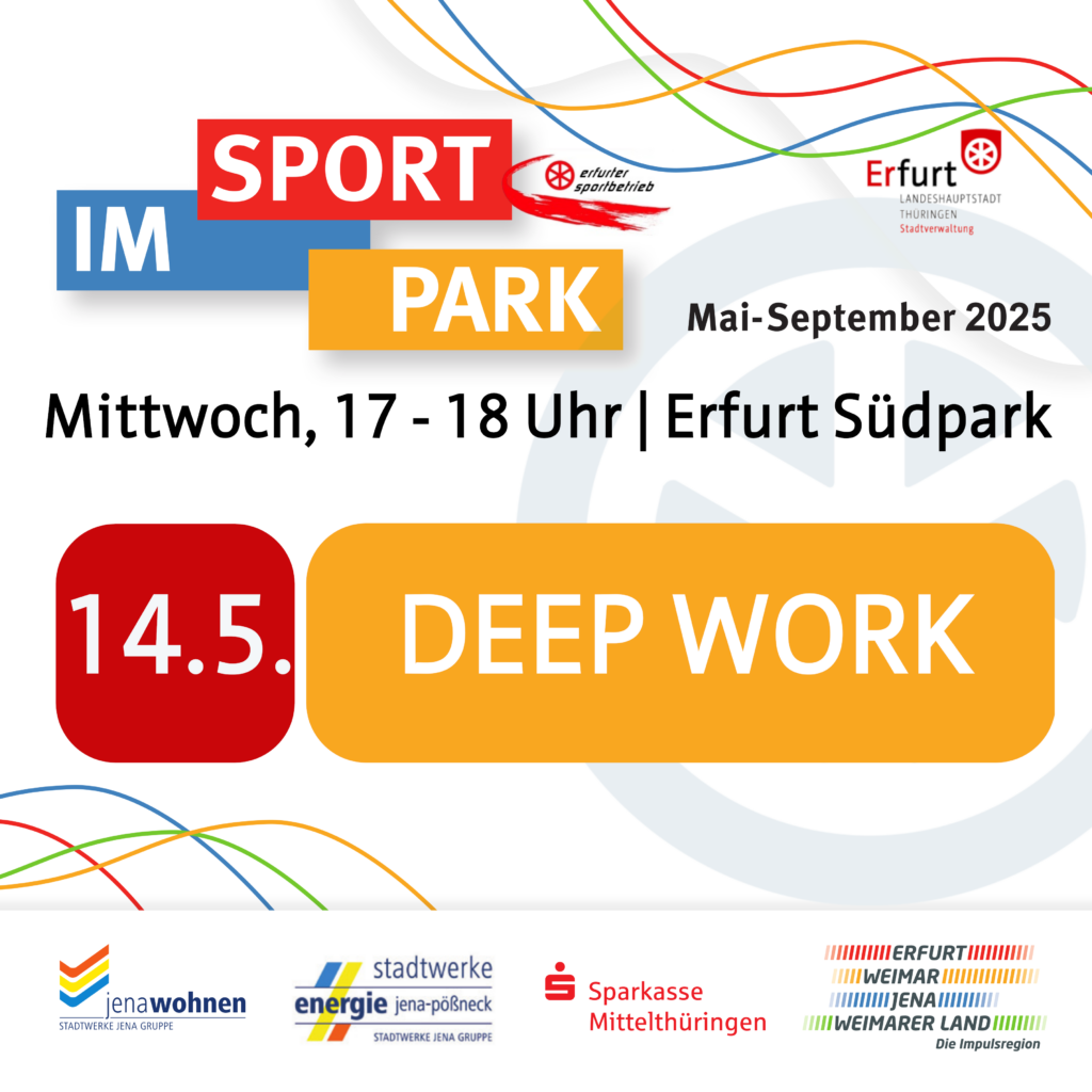 Sport im Park - Programm 14.05.2025 - DEEPWORK