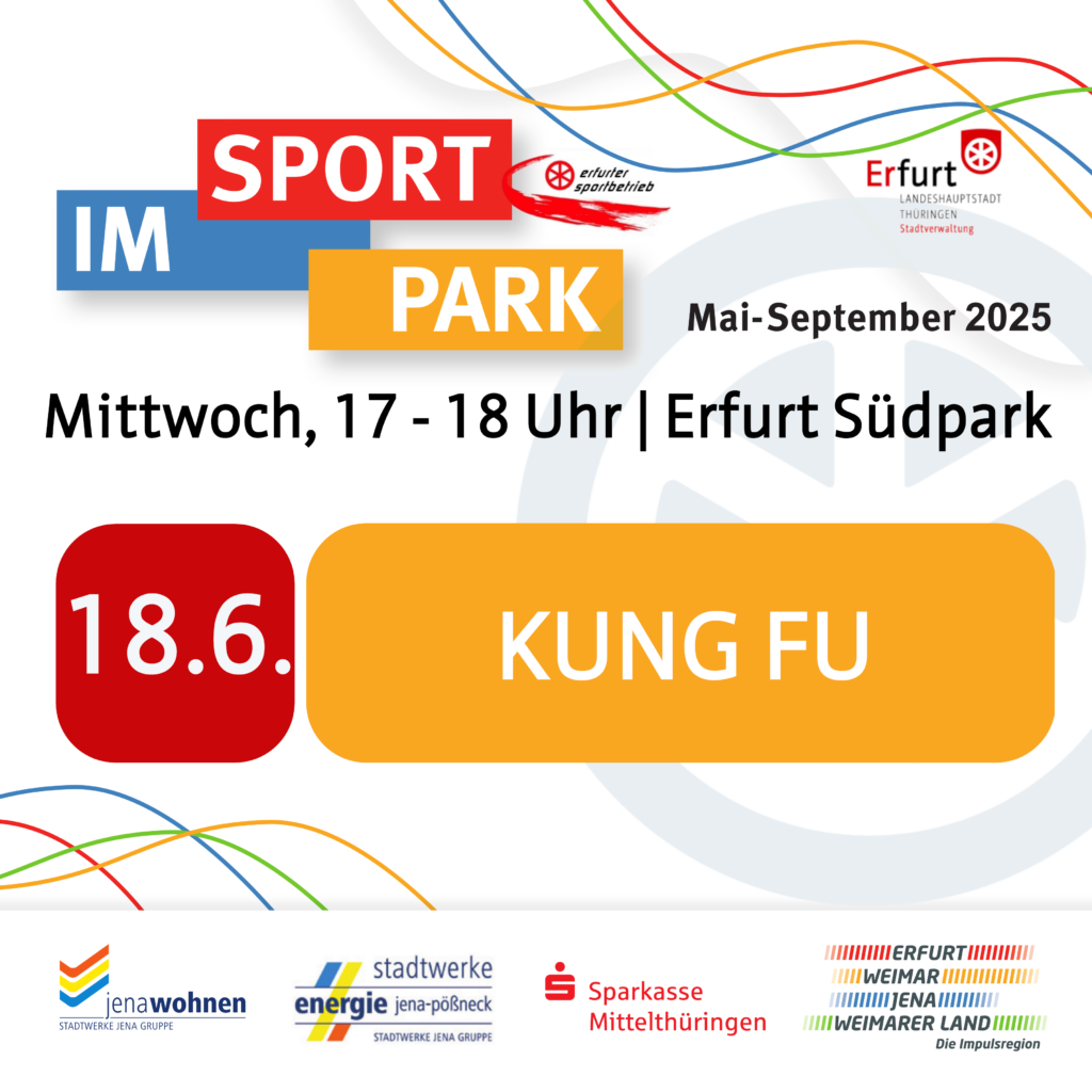 Sport im Park - Programm 18.06.2025 - KUNG FU