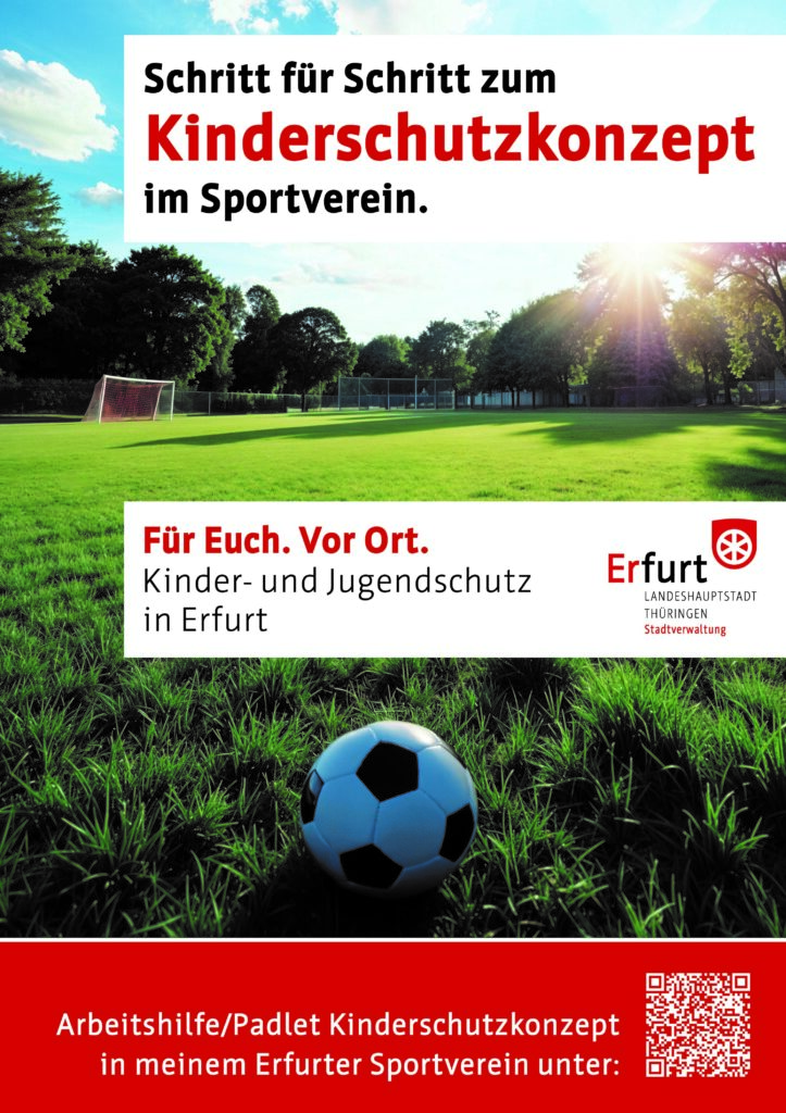 Kinderschutzkonzept - Informationen für Erfurter Sportvereine