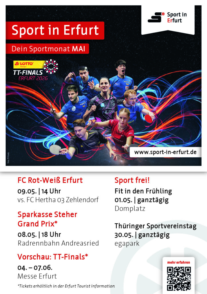 Erfurter Sportkalender - APRIL -