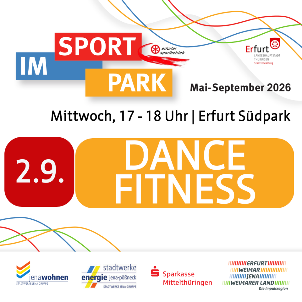 Sport im Park - Programm 02.09.2026 - DANCEFITNESS -