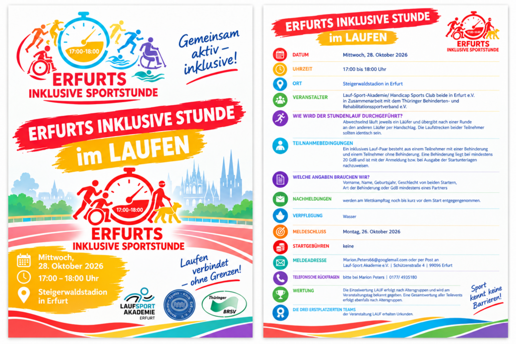 Gemeinsam in Bewegung - „Erfurts inklusive Sportstunde“ startet
